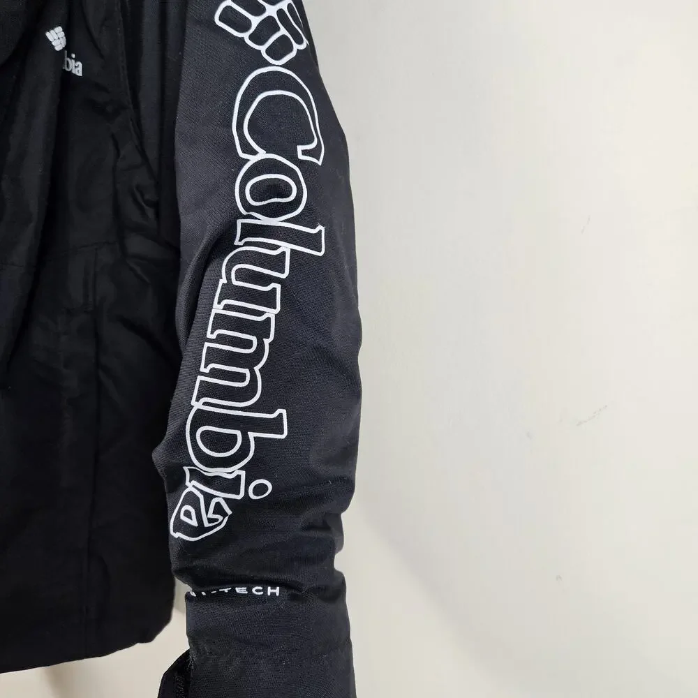 NWT Columbia Boys Timber Turner Jacket Size XXS 4-5 Black SB0037-010 Omni tech